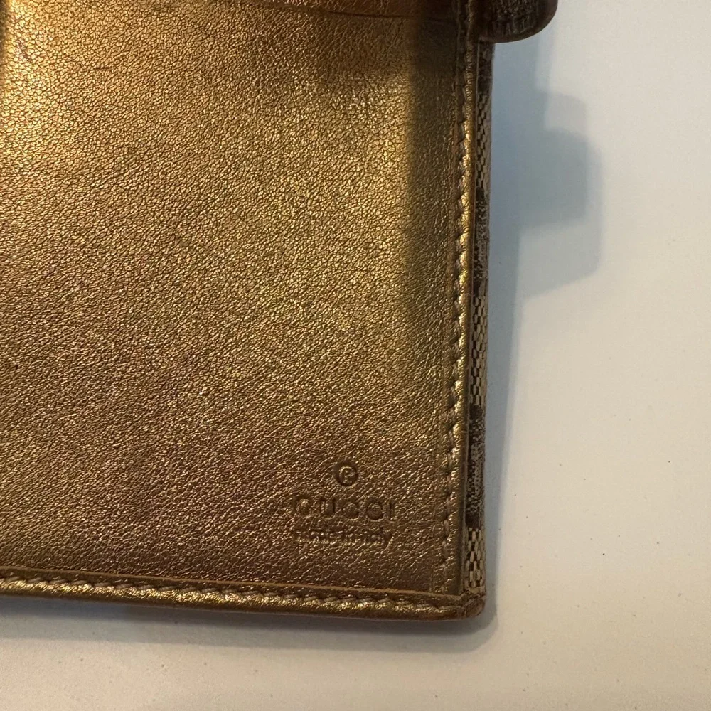 Gucci GG long Brown Monogram Canvas Wallet - Picture 8 of 15